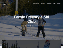 Tablet Screenshot of ferniefreestyle.ca
